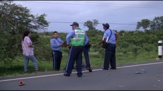 Familiares de fallecidos en accidente de tránsito en Rivas piden nueva investigación