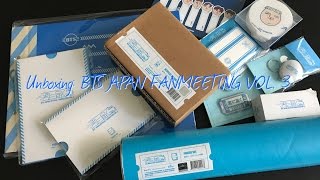 UNBOXING | BTS JAPAN OFFICIAL FANMEETING VOL. 3