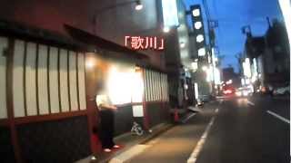 吉原ソープランド街　夜の散策１　Walkng of Yoshiwara TOKYO Red-light district １ 東京風俗夜の歓楽街