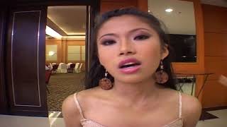 FUNNY, CUTE GIRL INTERVIEW. TEEN BEAUTY PAGEANT. CEBU PHILIPPINES