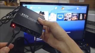 HOW TO USE SCART/HDMI TO HDMI CONVERTER