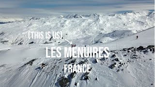 One week ski / snowboarding in les 3 vallees -  Les Menuires, France | Drone | 4k