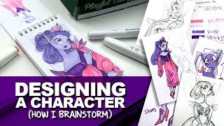 Designing my own PRINCESS CHARACTER! | March Paletteful Pack Unboxing