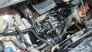 Установка насоса подкачки на Peugeot Expert с ТНВД Lucas DPC