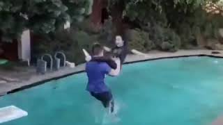 مصارعة الازواج رائعة _ Couples wrestling is great