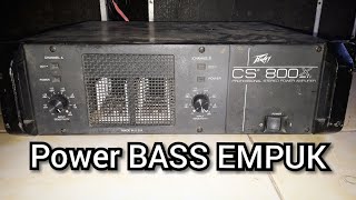 Bongkar Power Peavey cs800