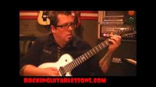 SCORPIONS - THE ZOO - Guitar Lesson by Mike Gross - How to Play - Tutorial