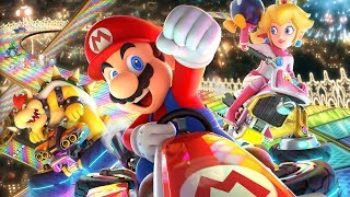 Mario Kart 8 Deluxe ...but on Hotel Wi-Fi!