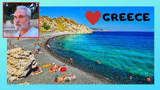 GREECE, ISLAND of CHIOS: THE MOST ?️ BEAUTIFUL BEACHES, WHERE TO GO!!