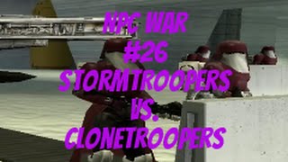 Garry's Mod NPC War #26 Stormtroopers vs. Clonetroopers