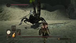 DARK SOULS 2 - босс Скорпион Нажка + небольшой баг