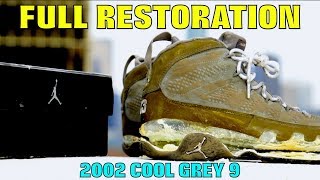 OG JORDAN 9 FULL RESTORATION!! (DUMPSTER KICKS)