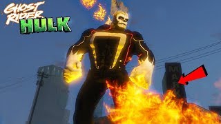 MOST DESTRUCTIVE MOD (GHOST RIDER HULK) - GTA 5 Mods