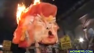 ANTI DONALD TRUMP PROTESTS BREAKOUT NATIONWIDE!