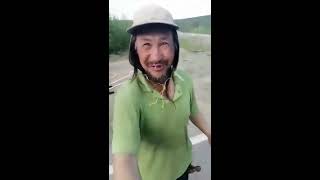 Шаман Александр из Якутска идёт пешком в Москву Забайкалье