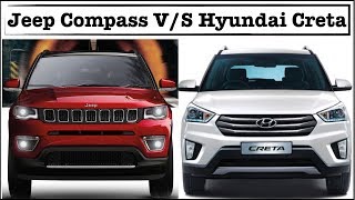 Jeep Compass V/s Creta Full Comparison