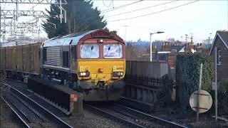 Freight trains & ecs move at Keynsham Reading west Didcot & more 18th - 20th