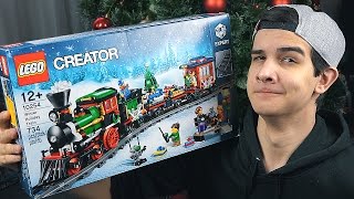 НОВОГОДНИЙ ПОЕЗД от LEGO! - Набор на Обзор (10254)