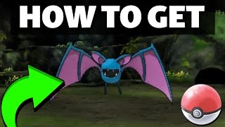 HOW TO GET Zubat in Pokemon Sun and Moon