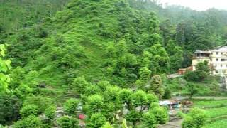 Walking Into Haidakhan Babaji Ashram Tour Monsoon Season India