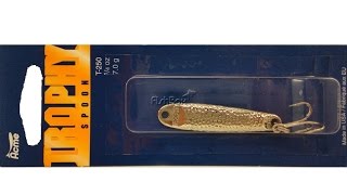 Моя лучшая блесна для ловли Окуня Жереха TROPHY SPOON