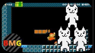Cat Mario Remade in Super Mario Maker