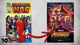 Top 10 Differences Between Avengers Infinity War Comic Book & Movie
