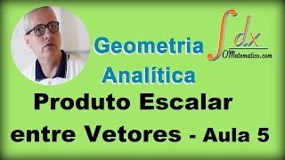Grings - Geometria Analítica - Produto Escalar entre Vetores - Aula 5