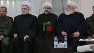 На открытии Мечети имени Халида ибн Валида в Хомсе Муфтий ЧР выступил с приветственной речью.
