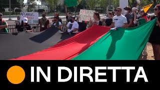 Washington DC: manifestazione a sostegno del popolo afghano
