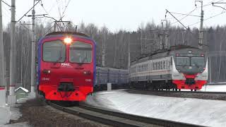 Киевский ход. Перегон Лесной городок - Толстопальцево.