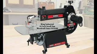 The King Scroll Saw at Woodcraft