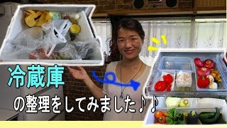 ♪100均セリアの収納グッズで冷蔵庫を整理♪♪♪