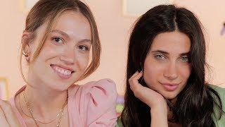 DÜNYA TEK BİZ İKİMİZ VİDEOLARINI YORUMLADIK! | DUYGU & BÜŞRA ?