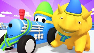 Aprender com o Dino NATAL - Dino e Dina aprendem sobre cores com decorações natalinas!