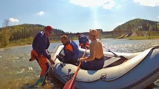 Поиск утонувшего мальчика на р.Инзер. Ежебудни спасателей.