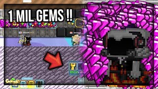 1 MILLION GEMS !?!? AKHIRNYA SULTAN DAPAT JUGA 1 JUTA GEMS !! - Growtopia Indonesia