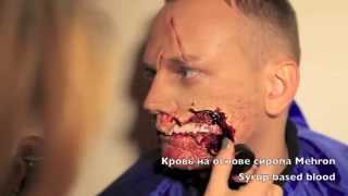 Разорванное лицо / ripped face makeup tutorial