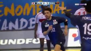 Japan Angola Highligts Handball Япония Ангола Гандбол 2017 ЧМ