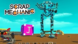 SCRAP MECHANIC JETPACK Y JUGANDO A FÚTBOL CON PLEYMOAR