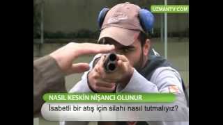 Keskin nişancı gibi atış için silahı nasıl tutmalıyız