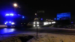 [Alarmowo] Dojazd JRG 2 Tarnów oraz OSP Lisia Góra do pożaru sadzy - 362[K]27 oraz 379[K]40