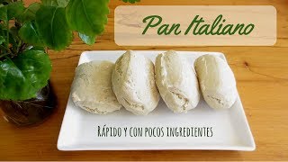 PAN ITALIANO » rápido y con sólo 5 ingredientes