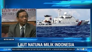Soal Natuna, Mahfud MD Tegaskan Indonesia Tak Akan Negosiasi dengan Tiongkok