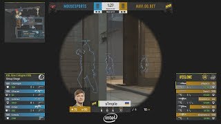 S1MPLE 400 IQ!! - mousesports vs NaVi - ESL One Cologne 2019 - CS:GO