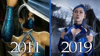 Evolution of KITANA Mortal Kombat (2011-2019) | Эволюция Китаны в Мортал Комбат (2011-2019)