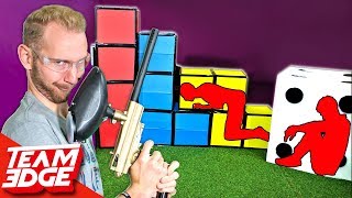 GIANT Prop Hunt IRL | Paintball Edition!!