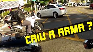 IBRAH - POLICIA ACHOU QUE ARMA TINHA CAÍDO !
