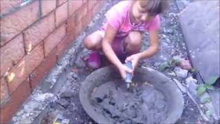 Кладка полуторного облицовочного кирпича