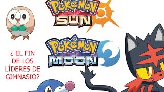 ¿Es el fin de los líderes de gimnasio en Alola? Pokémon sol y luna